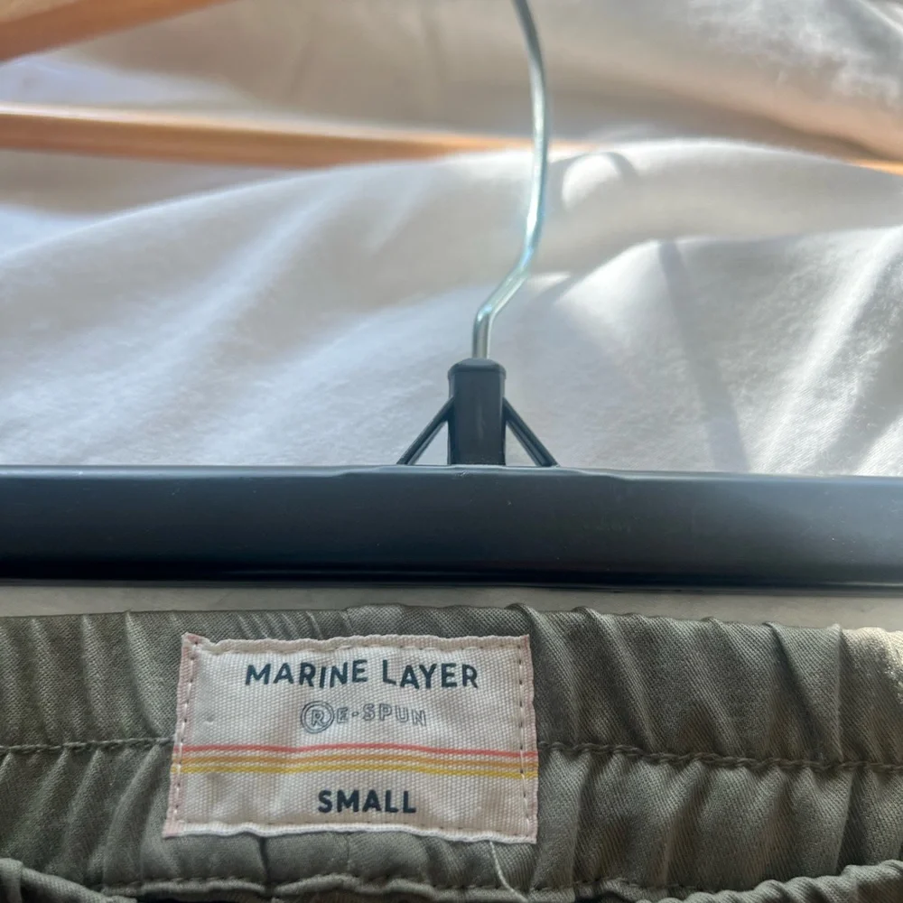Marine Layer Men's Khaki Joggers